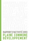 Visuel - Le rapport d'activité 2013 est en ligne !